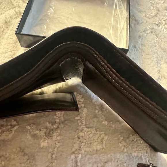 New in box Lupo Brown Leather Wallet - Picture 8 of 8